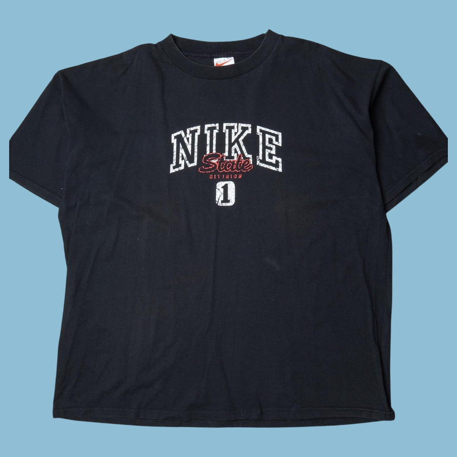 Vintage Nike 90s State Division 1 T-Shirt - 2XL