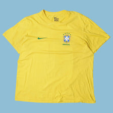 Vintage Nike Brasil Neymar Jr #10 T-Shirt - XL