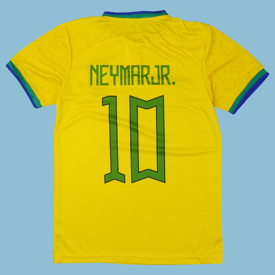 Vintage Nike CBF Brazil #10 Neymar Jr. Trikot T-Shirt - S