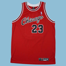 Vintage Nike Chicago Bulls #23 Michael Jordan Trikot Shirt - 2XL