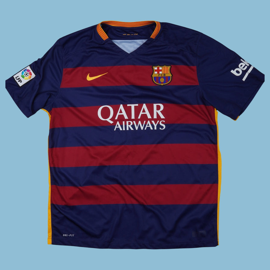 Vintage NIke FC Barcelona  2015/16 Trikot Shirt - XL