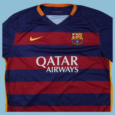 Vintage Nike FC Barcelona 2015/16 Jersey Shirt - XL