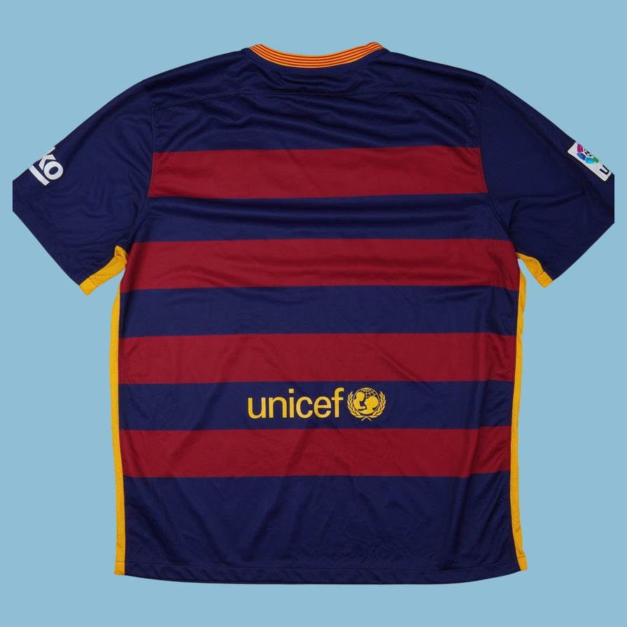 Vintage NIke FC Barcelona  2015/16 Trikot Shirt - XL