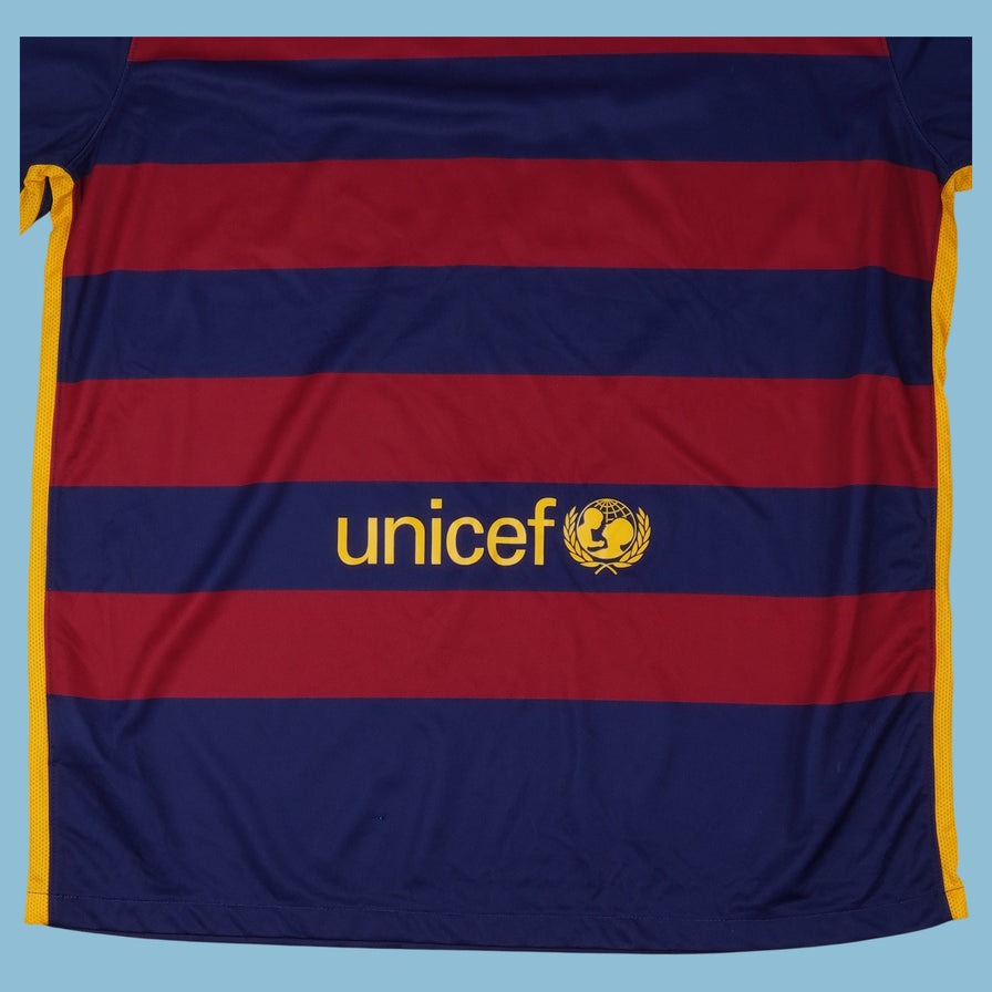 Vintage NIke FC Barcelona  2015/16 Trikot Shirt - XL