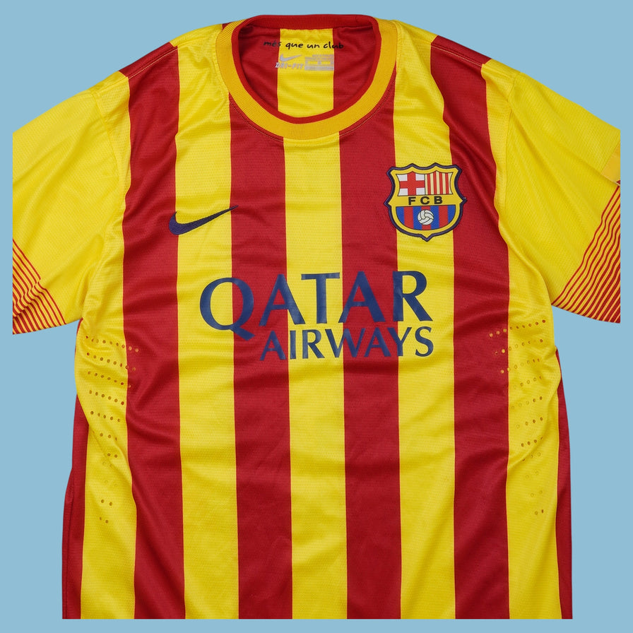 Vintage Nike FC Barcelona 2013 2014 Neymar Jr. #11 Trikot Shirt - M