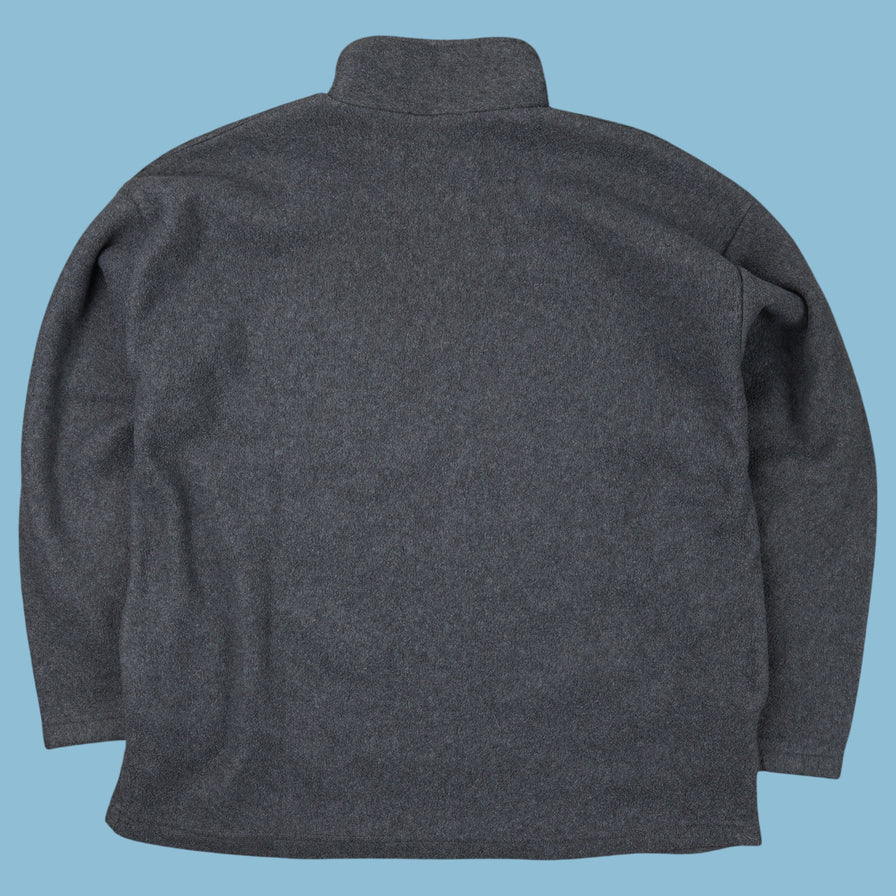 Vintage 90s Nike Fleece Zip Sweater - XL