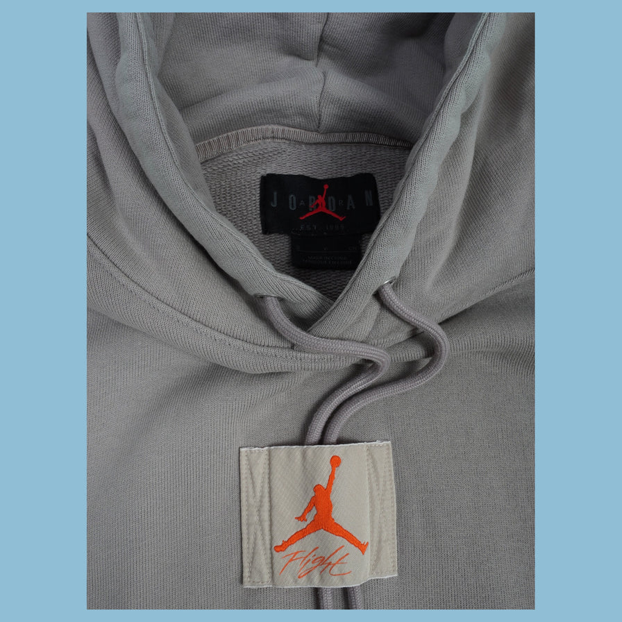 Vintage Nike Jordan Flight 90s Hoodie - S - NFF Vintage