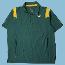 Vintage Nike NFL Green Bay Packers Windbreaker - 2XL