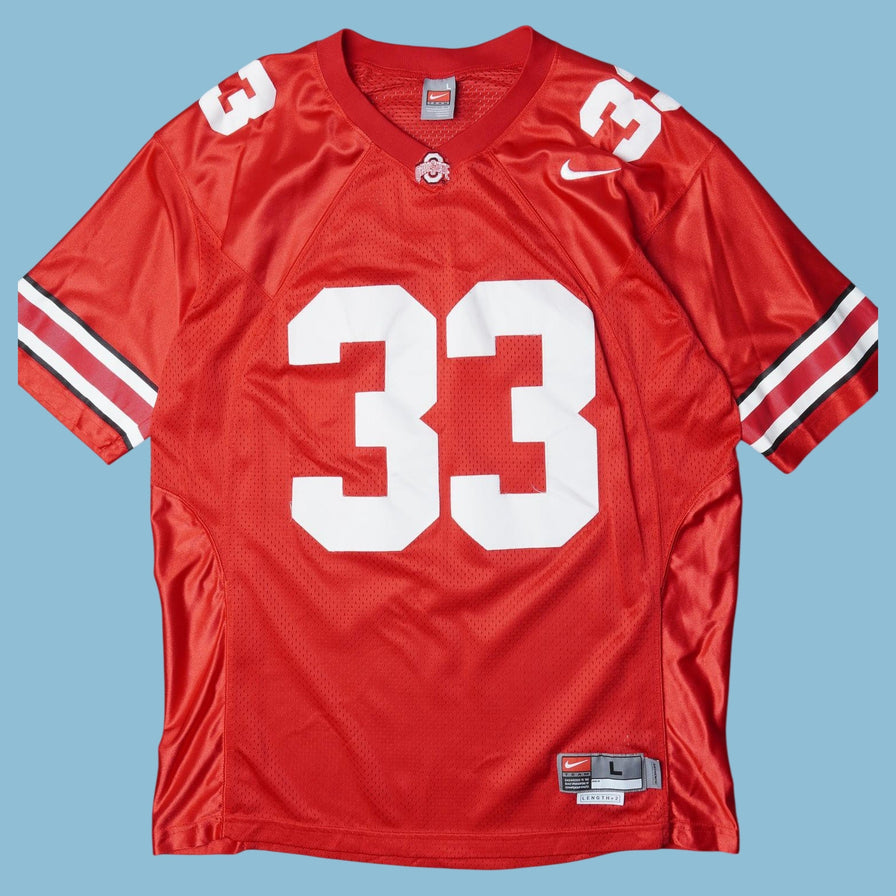 Vintage Nike Ohio State Buckeyes #33 Jersey - L