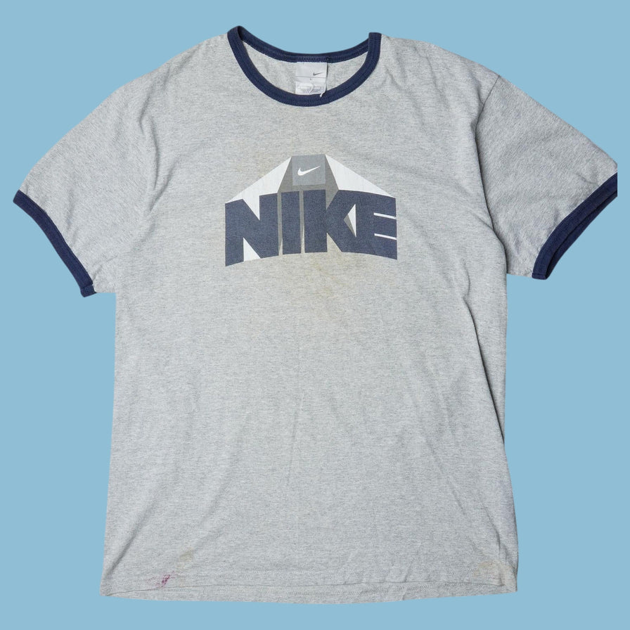 Vintage Nike Ringer T-Shirt - L