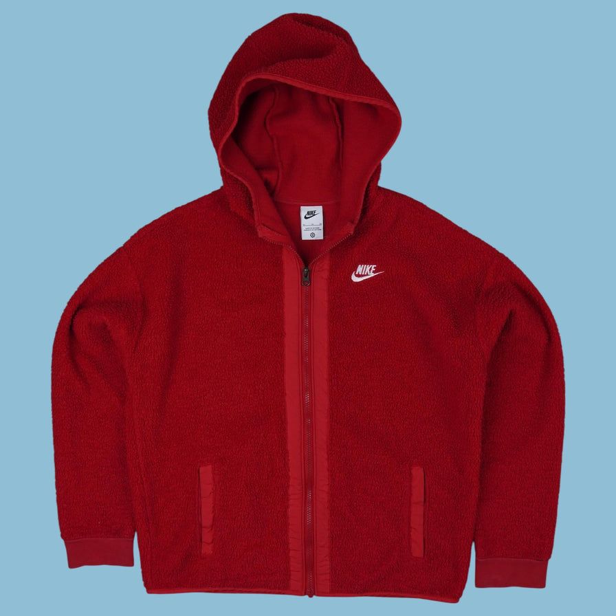 Vintage Nike Sherpa Teddy Fleecejacke - XL