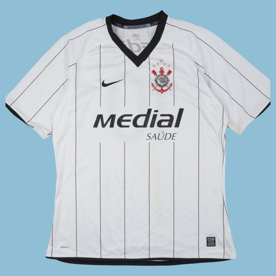 Vintage Nike #10 Corinthians 2008/09 Trikot T-Shirt - 2XL