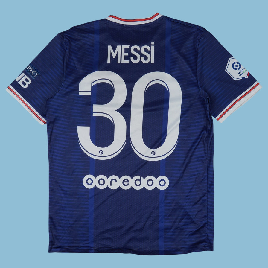 Vintage Nike Paris Saint-Germain #30 Messi Trikot T-Shirt - M