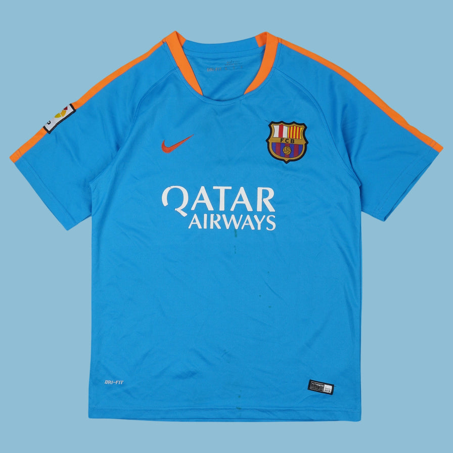 Vintage NIke FC Barcelona Trikot T-Shirt - M