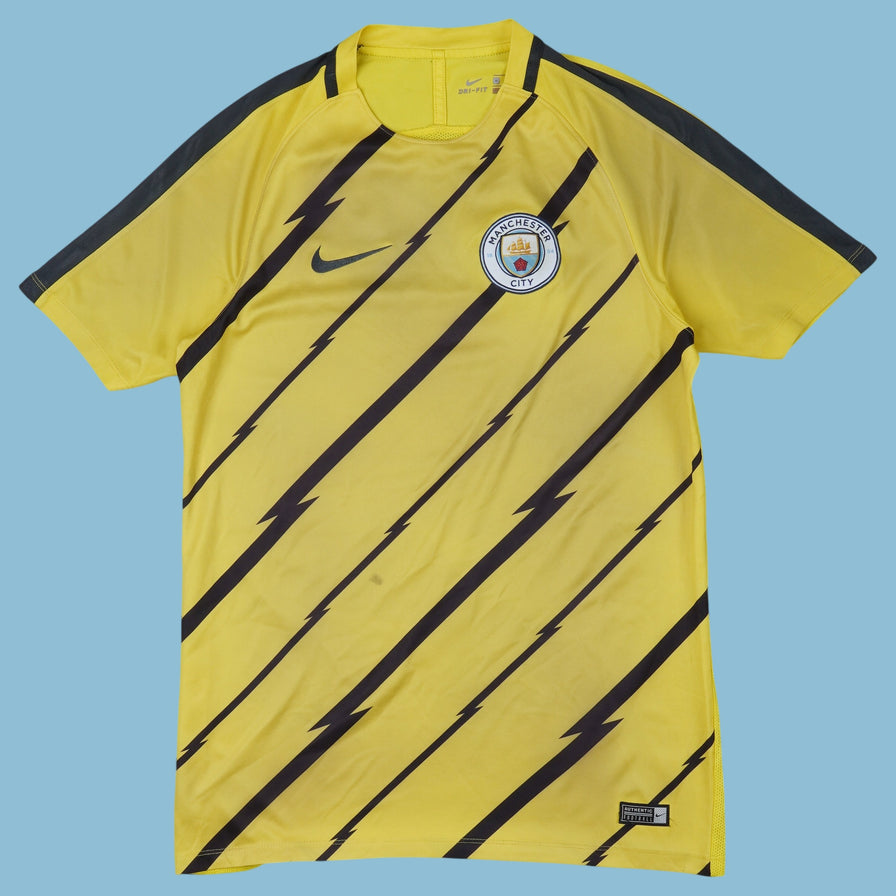 Vintage Nike Manchester City Trikot T-Shirt - M