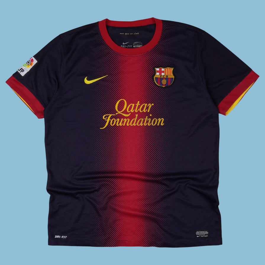 Vintage NIke FC Barcelona Trikot T-Shirt - M