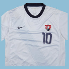 Vintage Nike 2010 USA Soccer Jersey #10 Shirt - L
