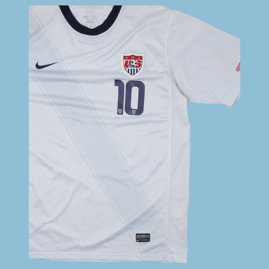 Vintage Nike 2010 USA Fußball Trikot #10 Shirt - L