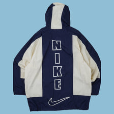 Vintage 90s Nike Swoosh Windbreaker Half-Zip Jacket - M