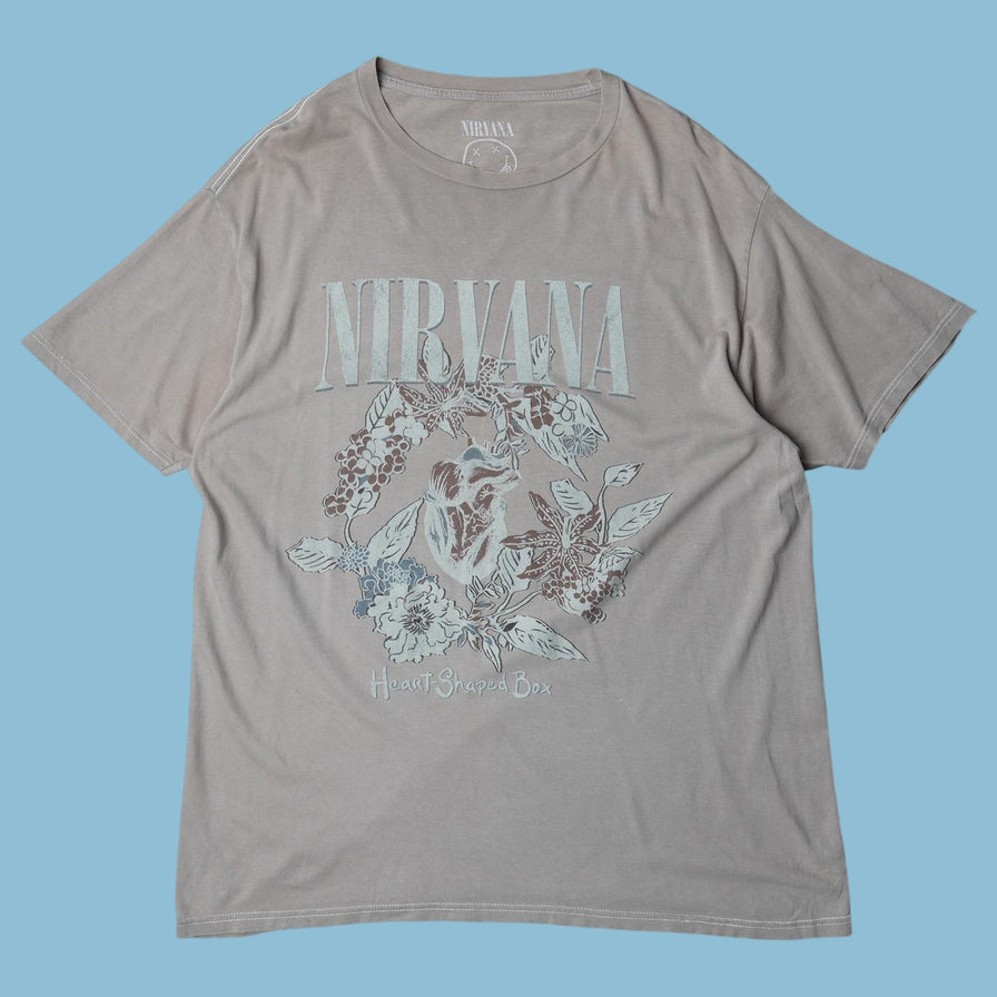 Vintage Nirvana Heart-Shaped Box T-Shirt - L