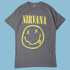 Vintage Nirvana Smiley T-Shirt - S