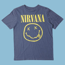 Vintage Nirvana Smiley T-Shirt - XS