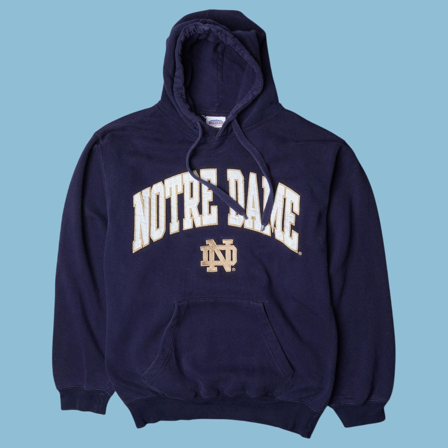 Vintage Notre Dame Hoodie - L