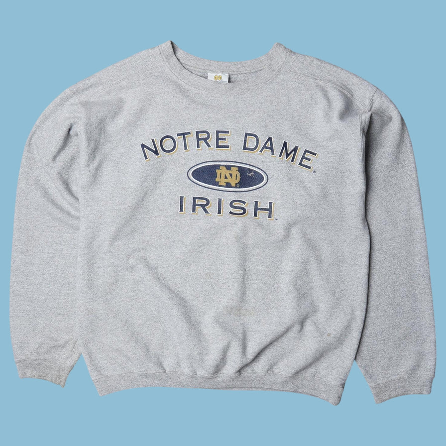 Vintage Notre Dame Irish Sweater - L