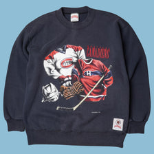 Pull Vintage Nutmeg Années 90 Montreal Canadiens NHL - M