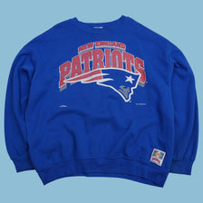 Vintage 90s Nutmeg Mills New England Patriots 1994 Sweater - XL - NFF Vintage