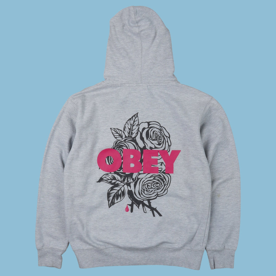 Vintage Obey Blood and Roses Hoodie - S