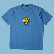 T-shirt Vintage Obey Sun Face - M