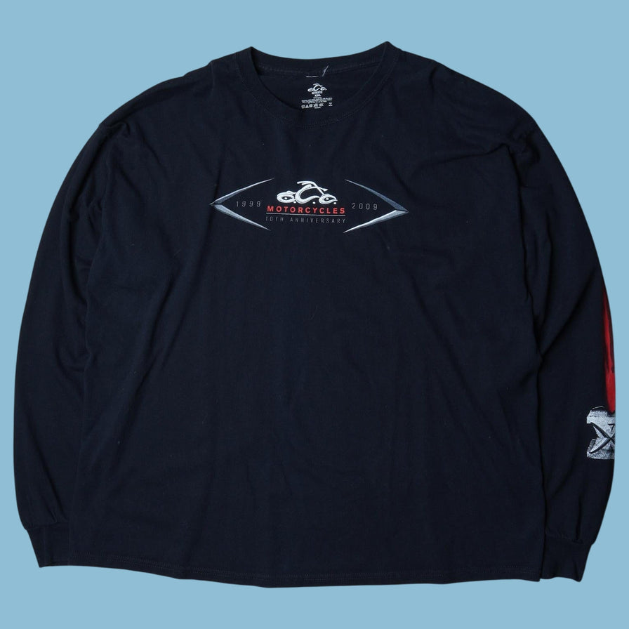 Vintage OCC Motorcycles 2000s 10th Anniversary Longsleeve - 2XL