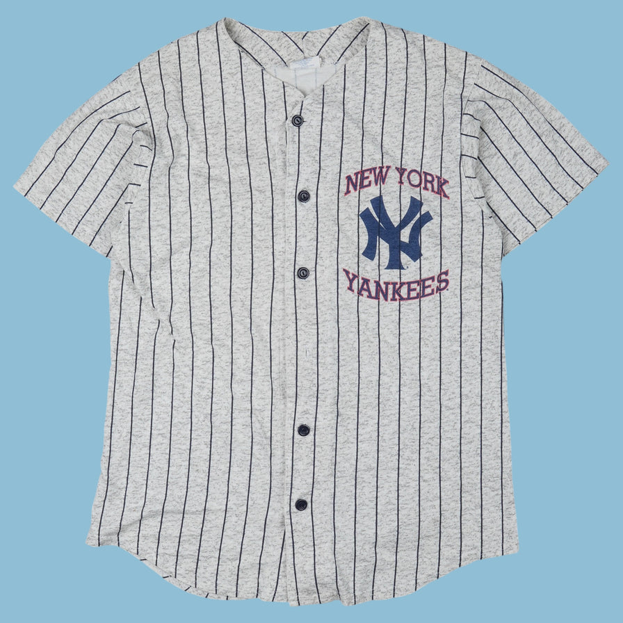 Vintage 90s New York Yankees Baseball Trikot Hemd - M