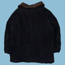 Vintage OTA Outertown Leopard Suede Jacket - XL