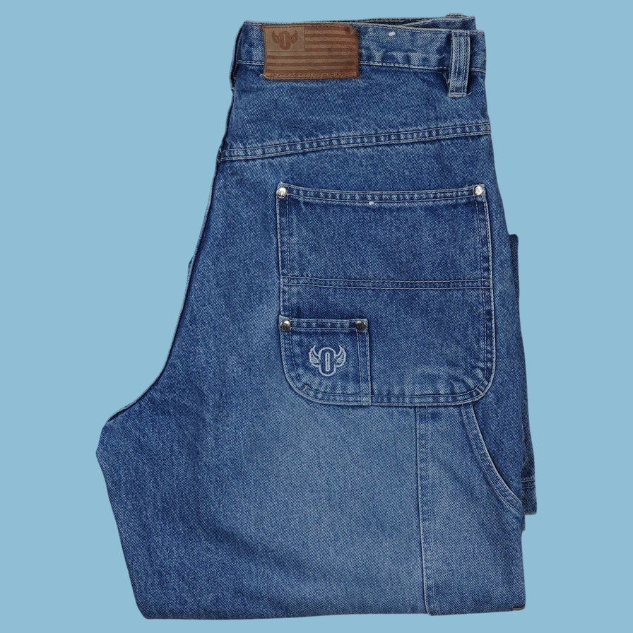 Vintage Outkast Cargo Baggy Jeans Hose - 36 x 33
