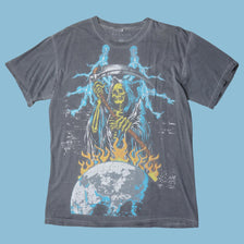 Vintage Pacsun Grim Reaper Graphic T-Shirt - M