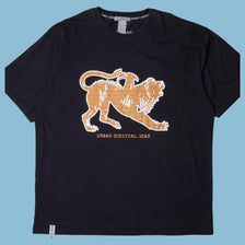 Vintage Parasuco 2000s Lion Urban Survival Gear T-Shirt - 2XL