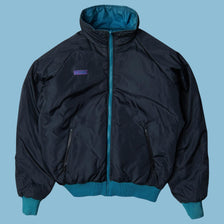 Vintage Columbia 90s Reversible Jacke - L