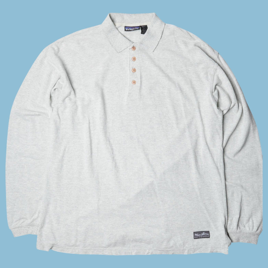 Vintage Patagonia 90s Longsleeve Polo - L