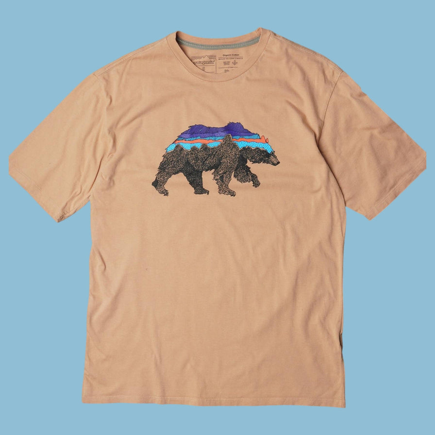Vintage Patagonia Bear Graphic T-Shirt - S