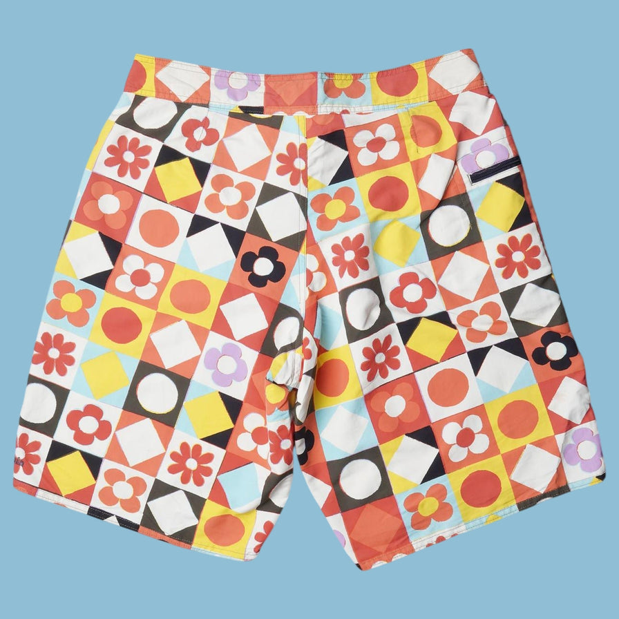 Vintage Patagonia Geometric Print Shorts - M