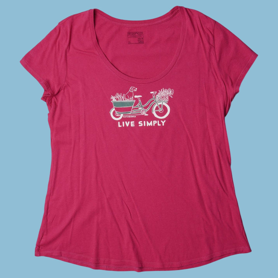 Vintage Patagonia Live Simply T-Shirt - XL