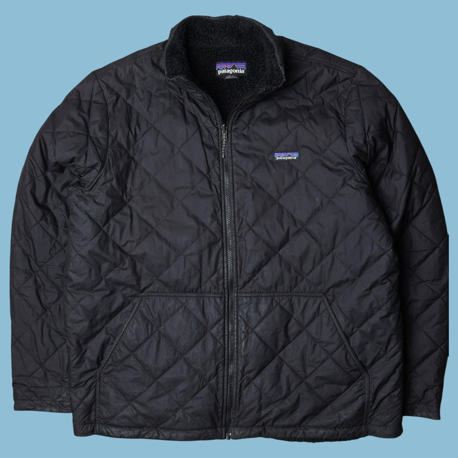 Vintage Patagonia Quilted Fleece-Lined Jacke - XL