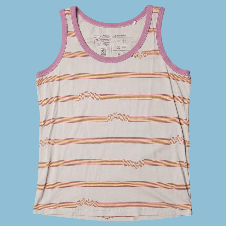 Vintage Patagonia Striped Tank Top - XS