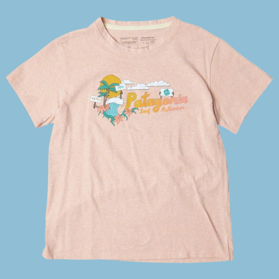 Vintage Patagonia Surf Activism T-Shirt - S