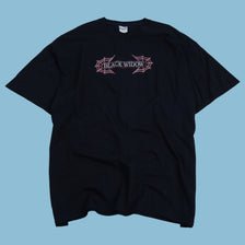 Vintage Paul Jr. Designs Black Widow T-Shirt - XL - NFF Vintage