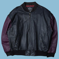Vintage Pelle Sauvage 90s Leather Jacket - L