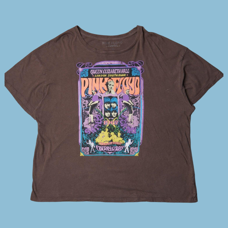 Vintage Pink Floyd Queen Elizabeth Hall 1967 T-Shirt - XL