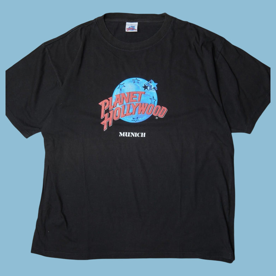 Vintage Planet Hollywood 90s Munich T-Shirt - 2XL